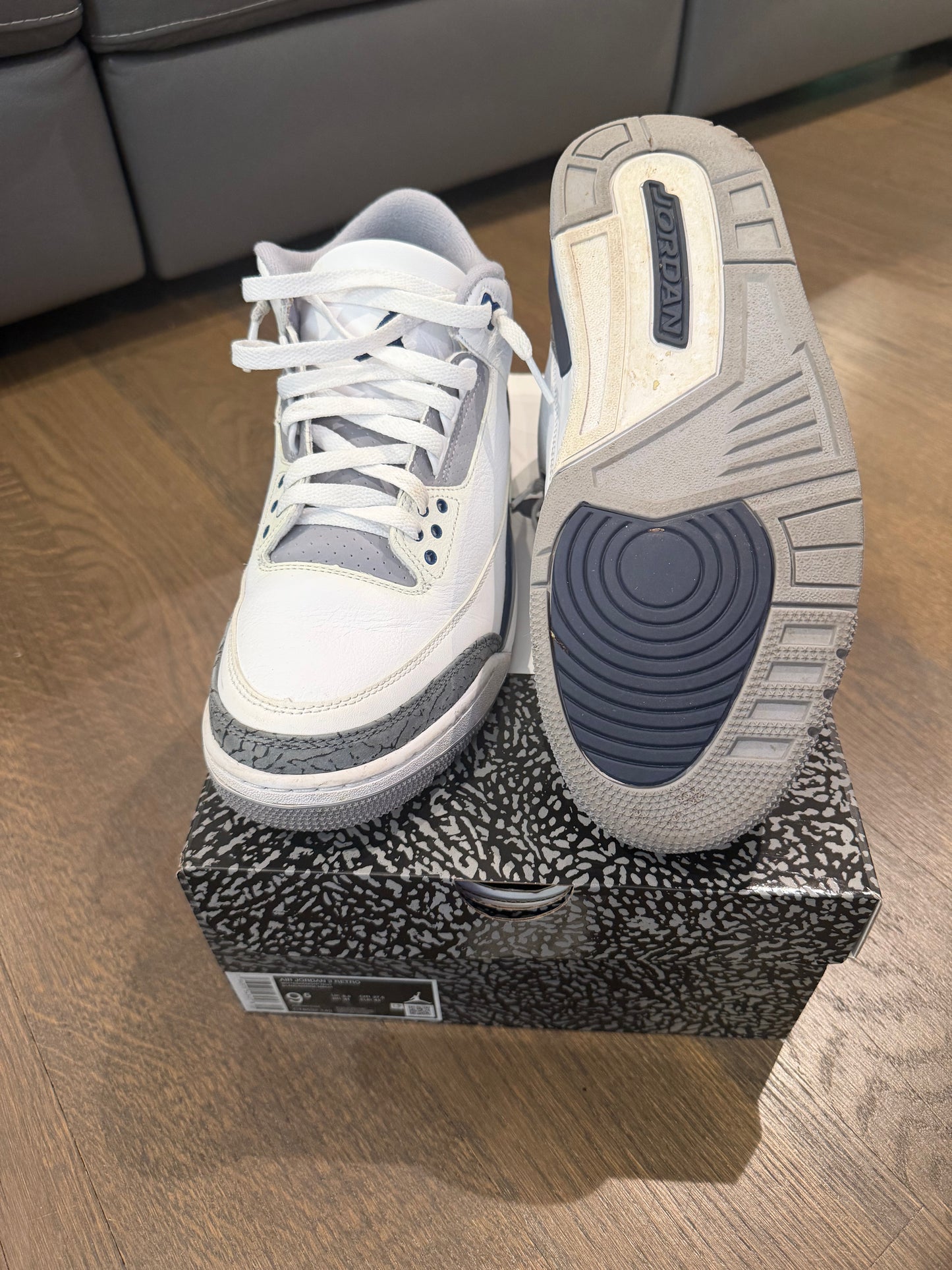 Jordan 3 "Midnight Navy"