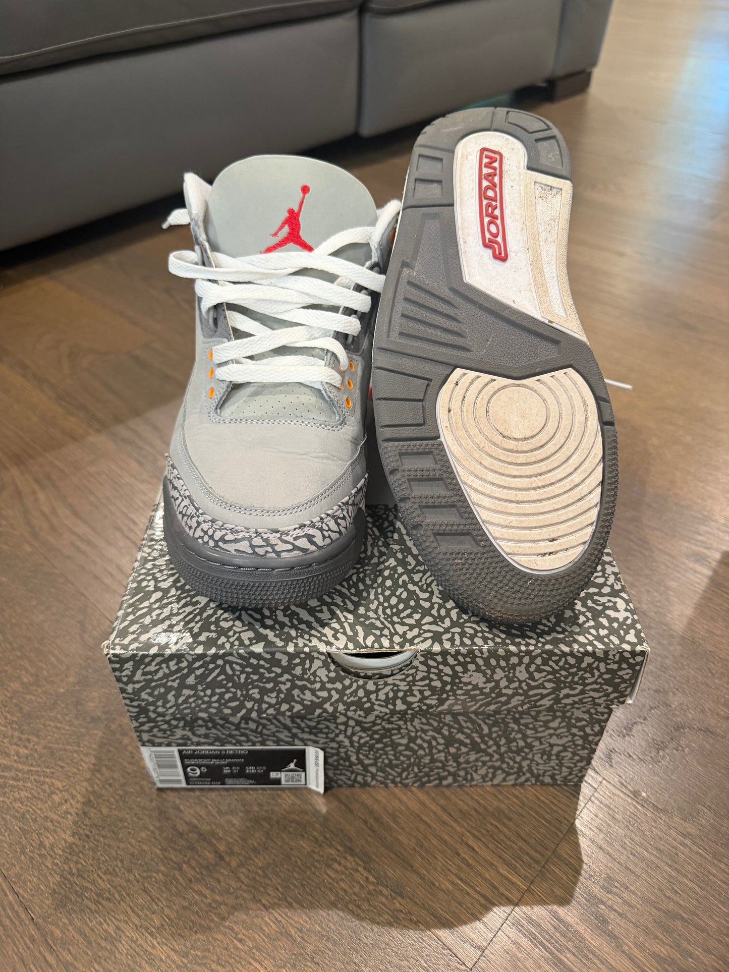 Jordan 3 "Cool Grey"