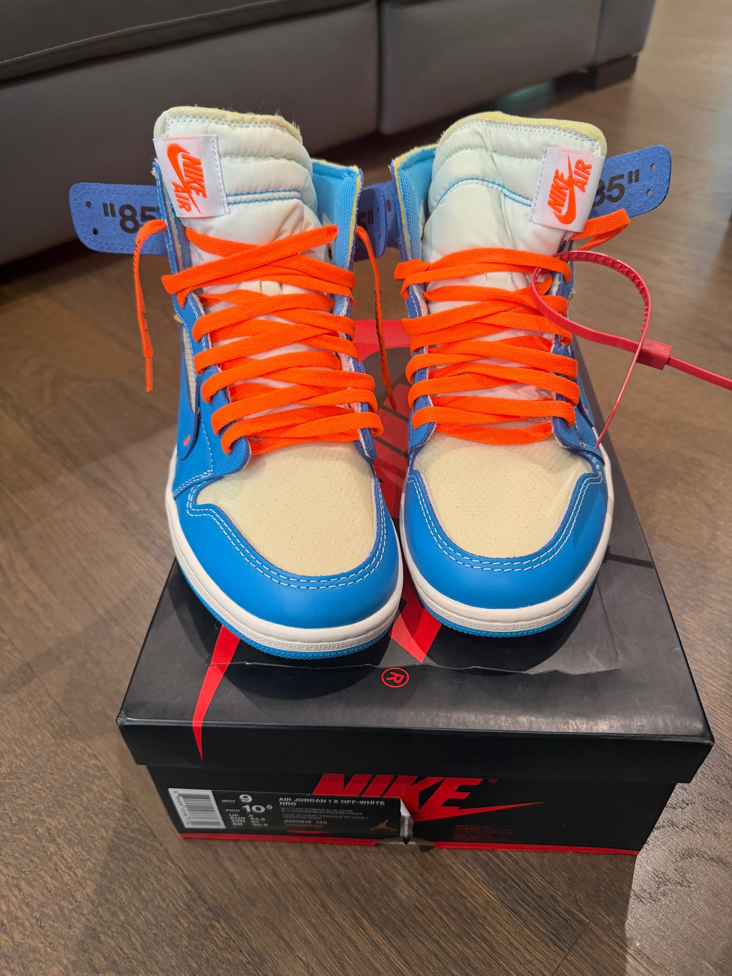 Jordan 1 X Off-White NRG