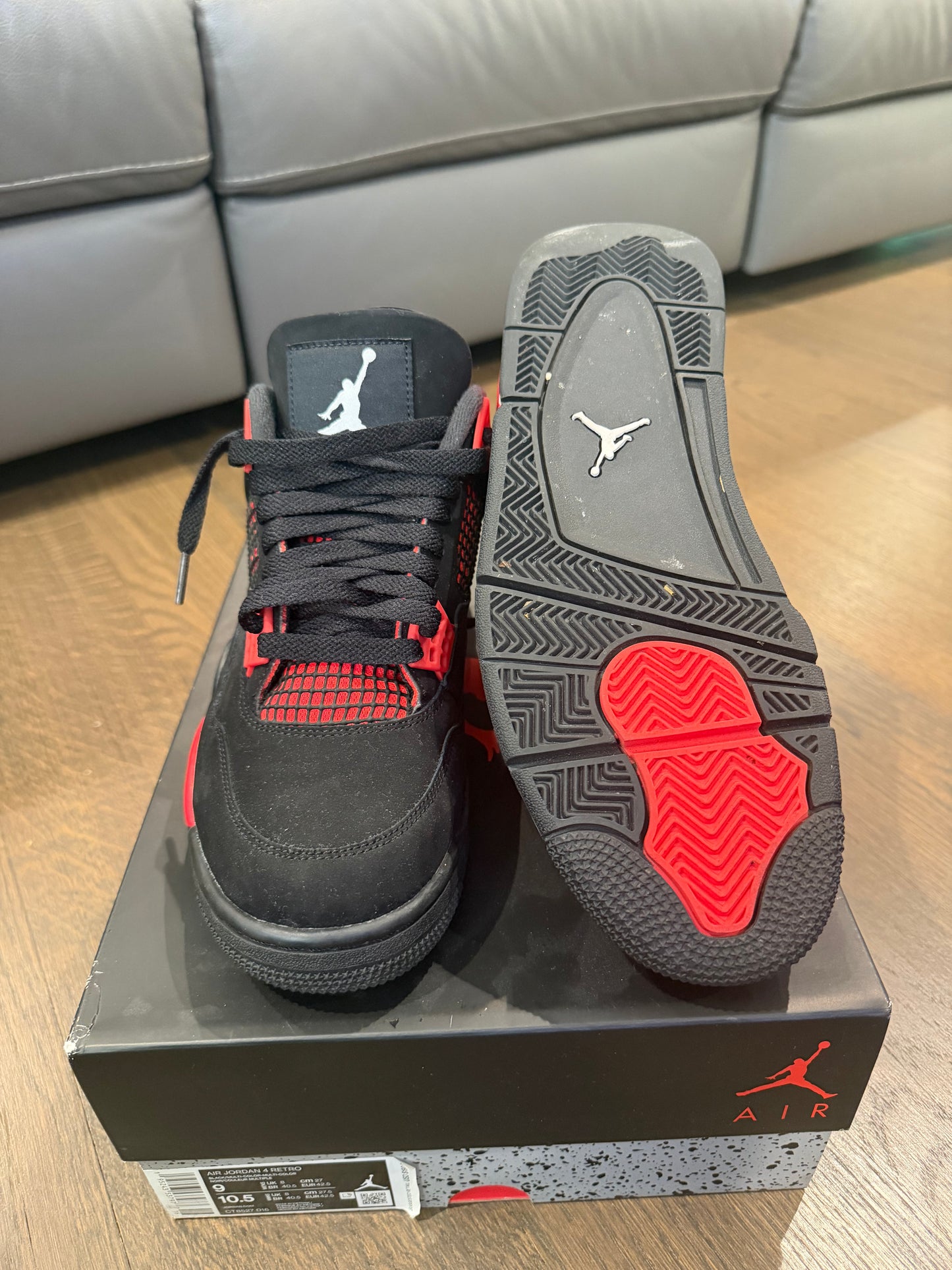 Jordan 4 "Red Thunder"