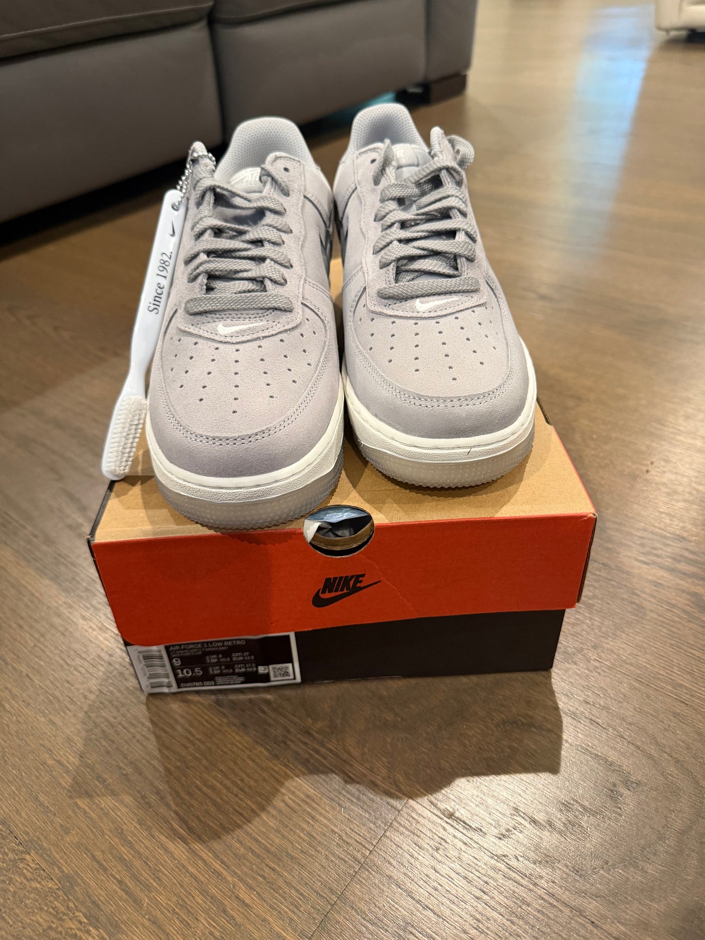 Air Force 1 Low jewel "Color of the month light smoke grey"